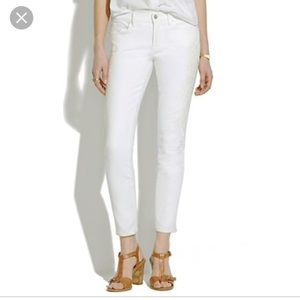 Guc madewell skinny crop white embroidered jeans24